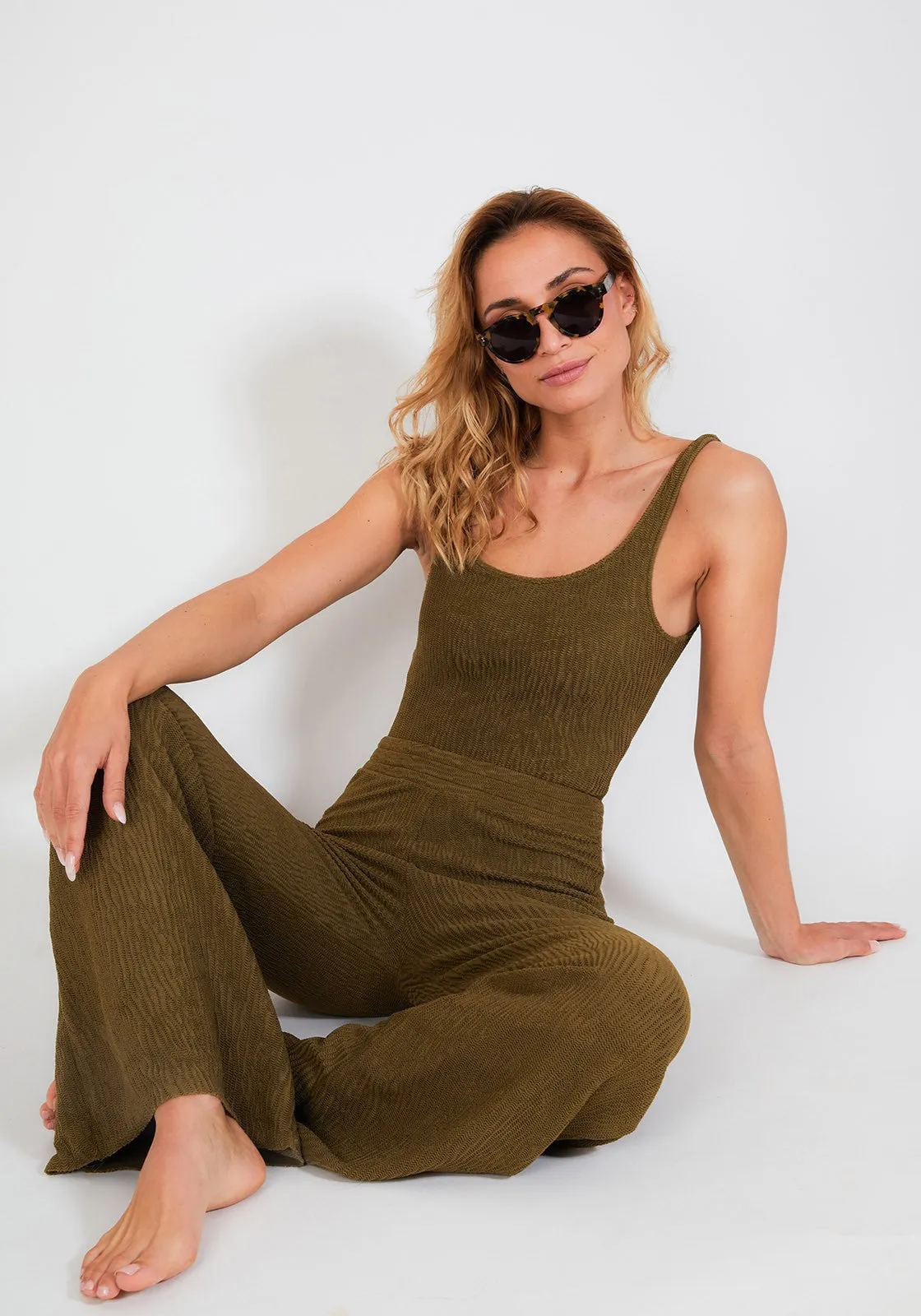 PANTALON ILAM TAILLE UNIQUE Kaki