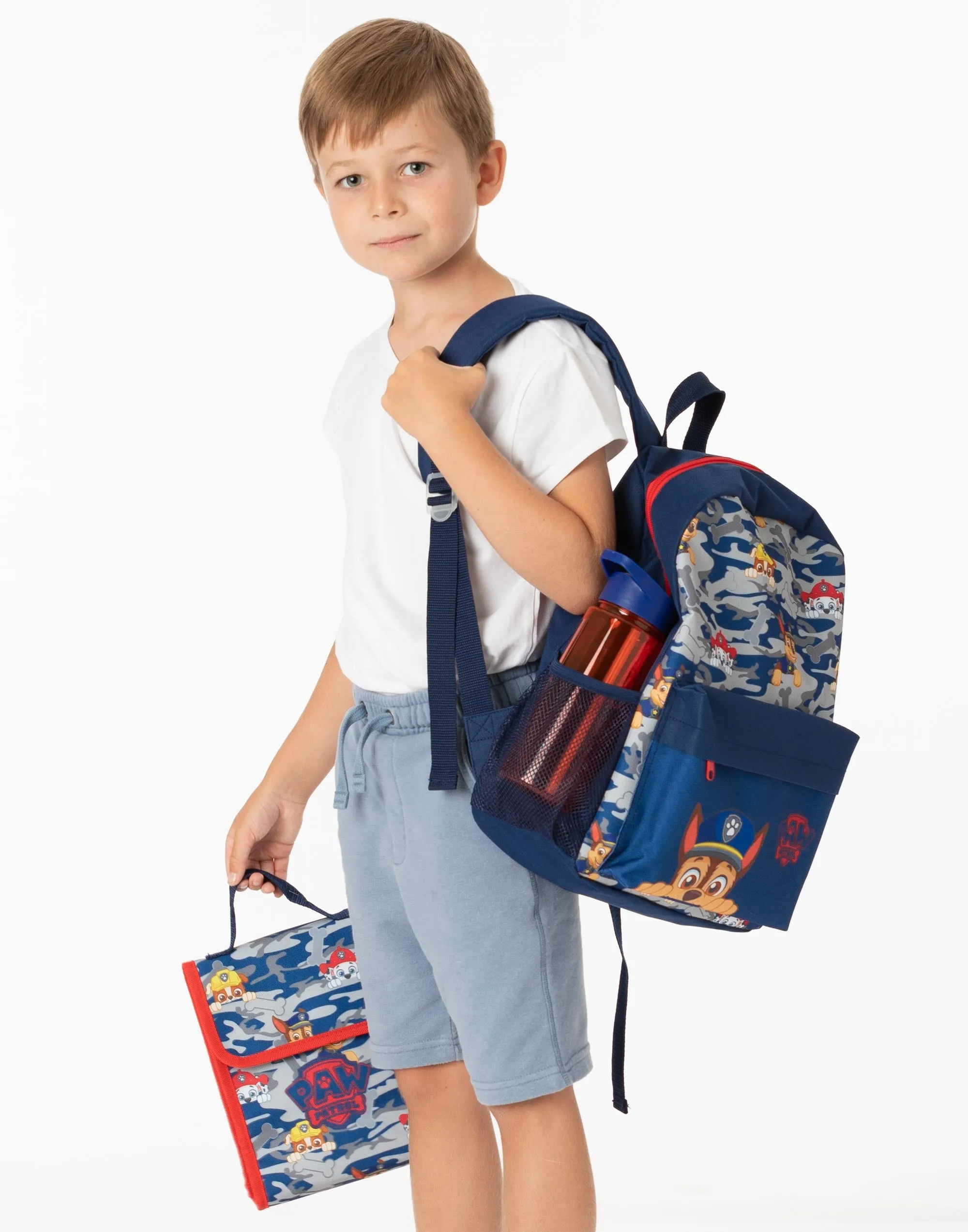 PAW Patrol 4 Piece Lunch Bag Backpack Set Boys