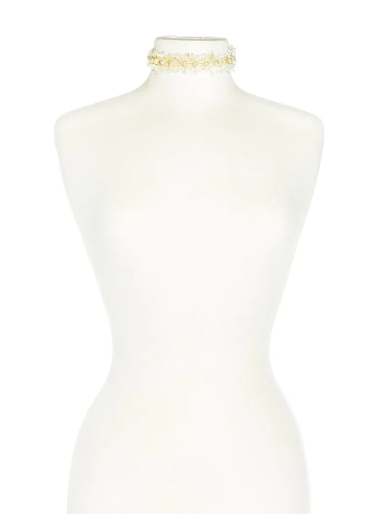 Pearly White Choker