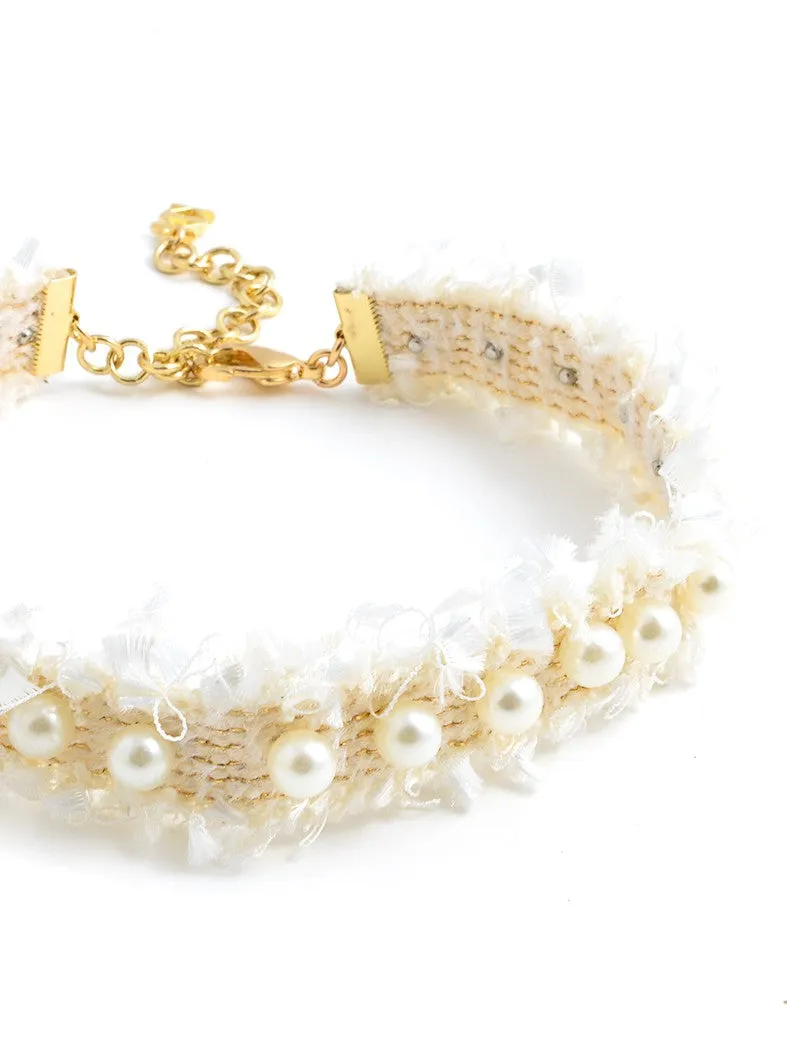 Pearly White Choker
