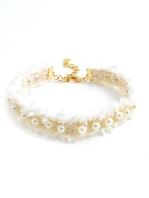 Pearly White Choker