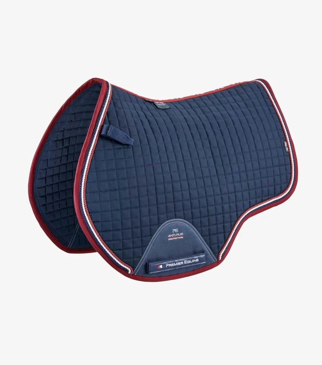 PEI European Cotton GP/Jump Square Saddle Pad   BONUS BAG