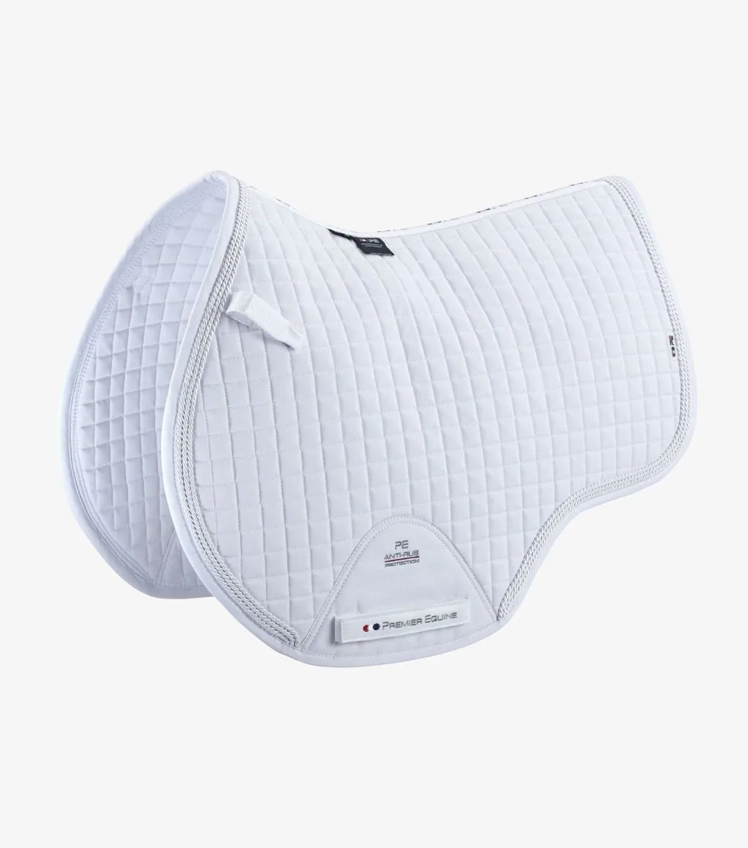 PEI European Cotton GP/Jump Square Saddle Pad   BONUS BAG