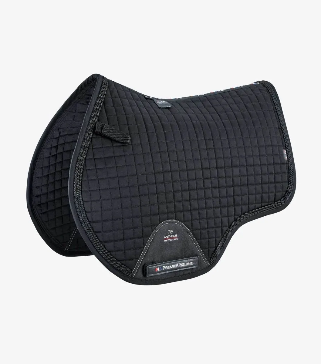 PEI European Cotton GP/Jump Square Saddle Pad   BONUS BAG