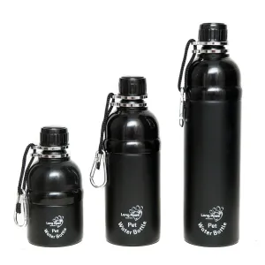 Pet Water Bottle - Black.
