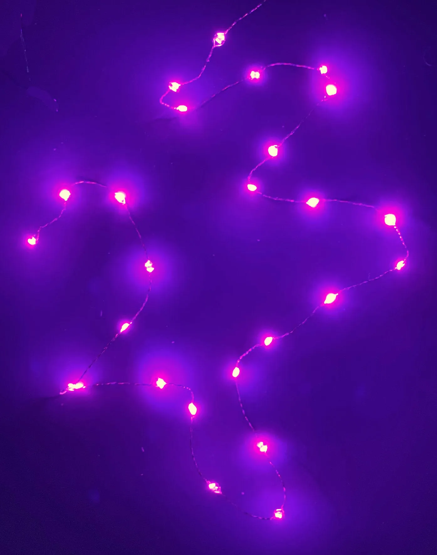 Pink or Pink, Yellow, Green Chip Light Strings
