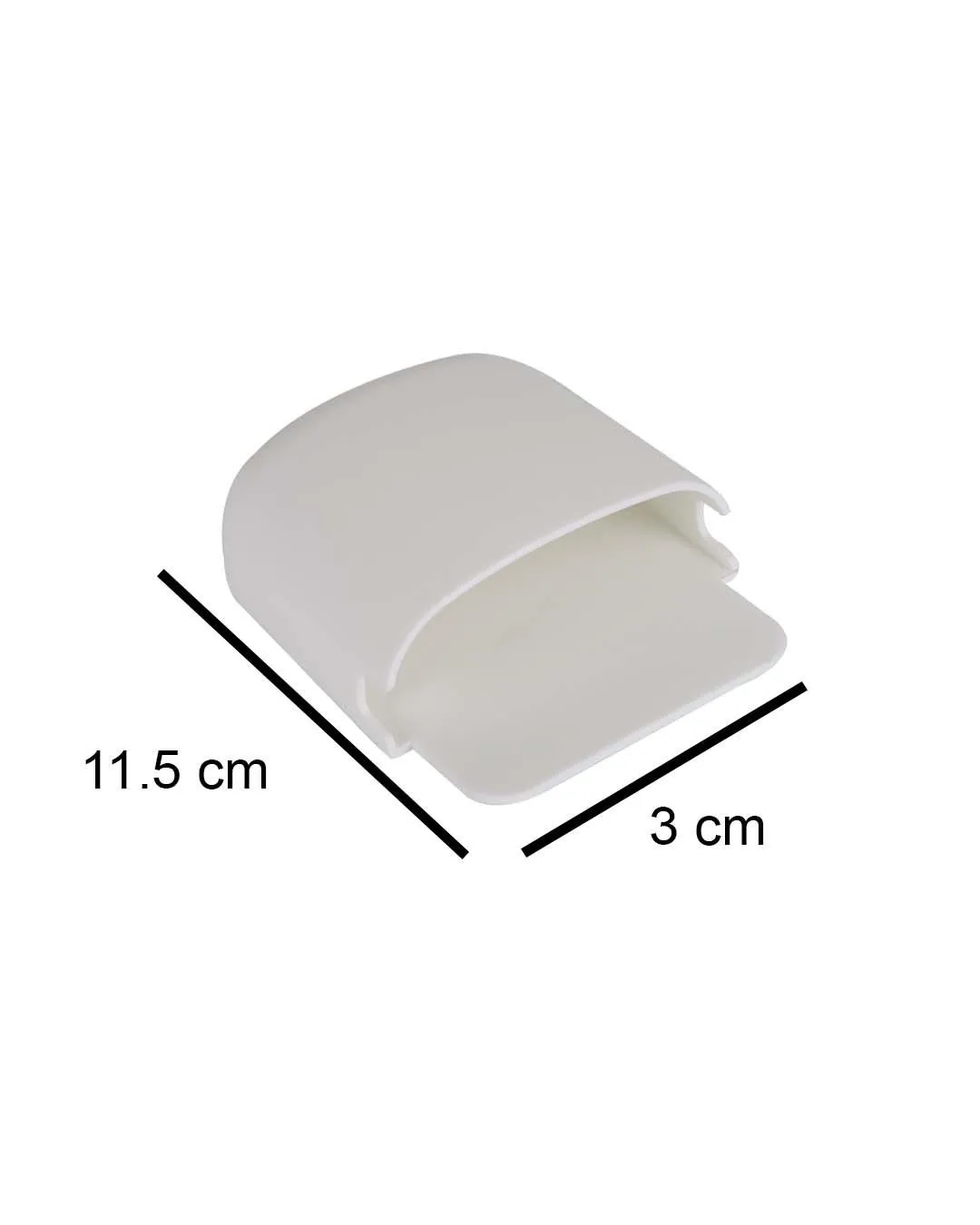 Pocket Wall Organiser, White, Plastic
