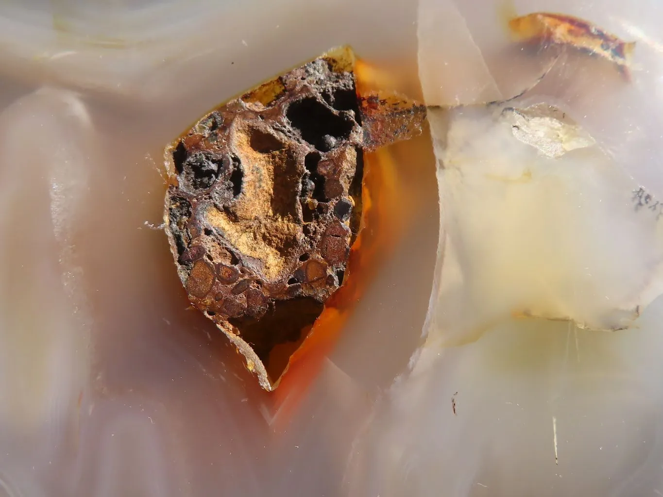 Polished Dendritic Agate Standing Free Form x 1 From Madagascar