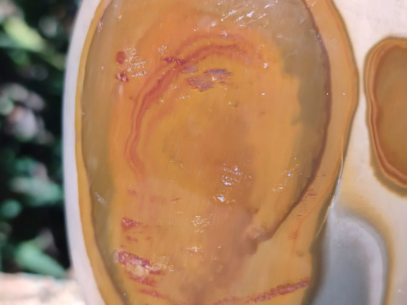 Polished Polychrome Jasper Standing Free Form x 1 From Madagascar