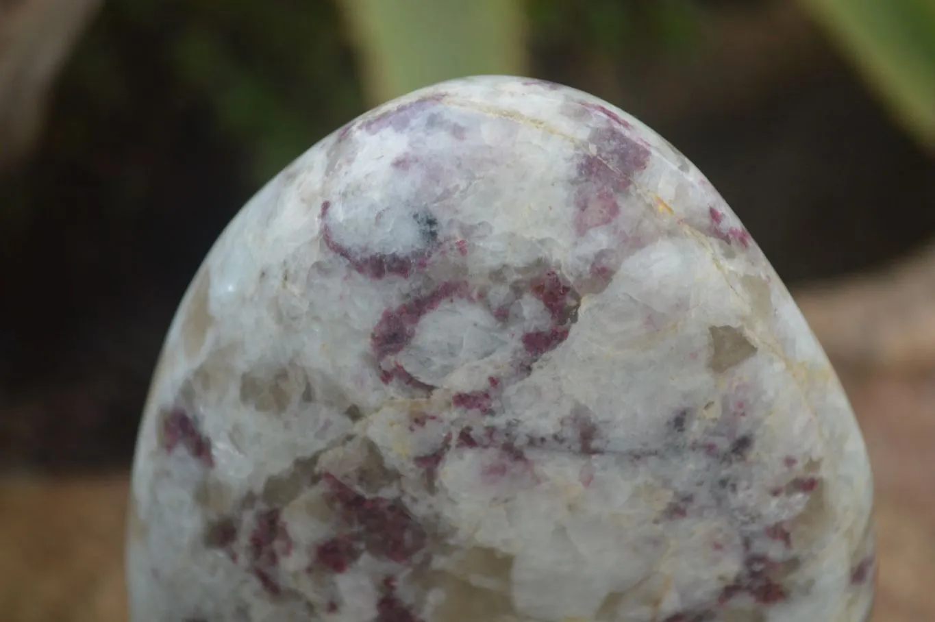 Polished Rubellite Pink Tourmaline Standing Free Form x 1 From Ambatondrazaka, Madagascar
