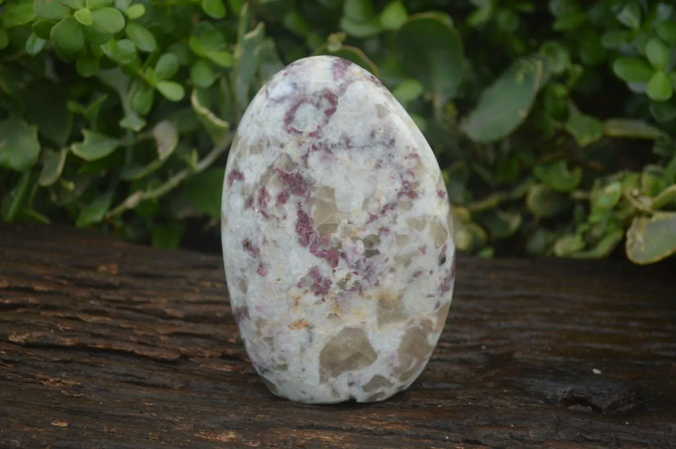 Polished Rubellite Pink Tourmaline Standing Free Form x 1 From Ambatondrazaka, Madagascar