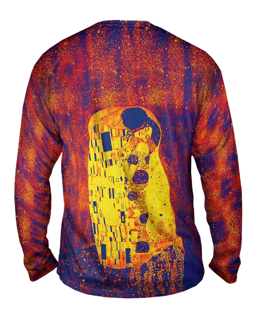 Pop Art Pop Art Klimt - "The Kiss Blue And Yellow" (1907)