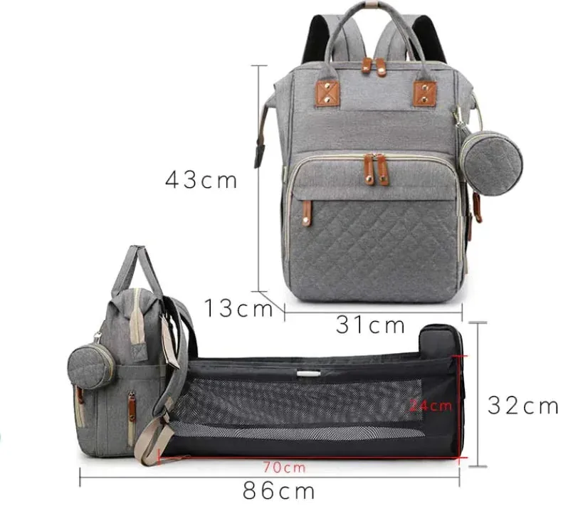 Portable Baby Travel Bed Backpack
