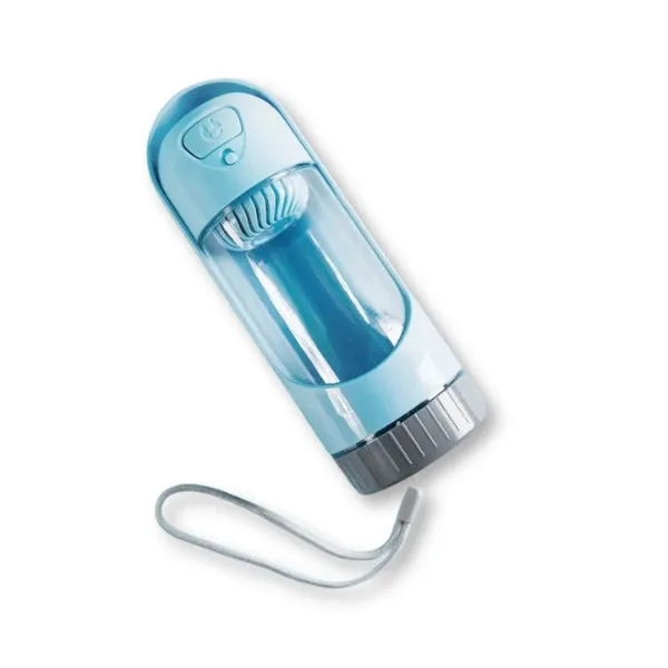 Portable Pet Water Bottle Feeder for Dogs with Filter: Travel Drinking Bowl
