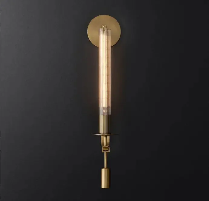 Postmodern wall lamp living room background wall TV wall lamp creative light luxury minimalist aisle bedroom model room