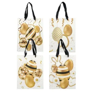 Premium Easter Glitter Large Gift Bag - 30cm x 41cm x 12cm