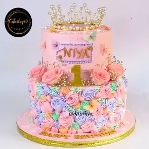 Princess First Birthday 5kg Cake