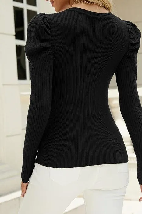 Puff Long Sleeve Top