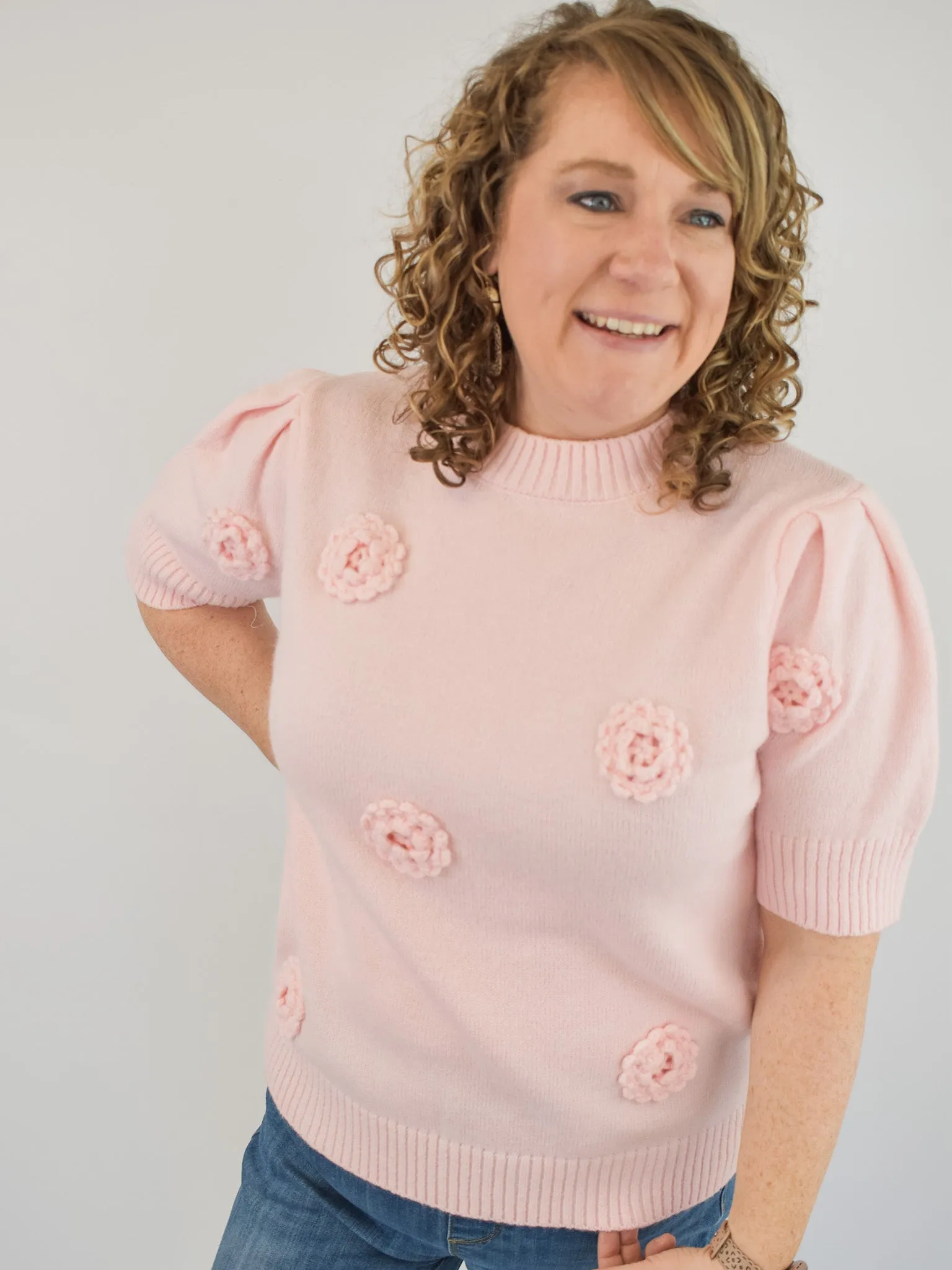 Pulling Heartstrings Sweater Top