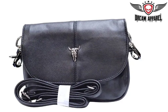 PVC Bag with Steer Skull