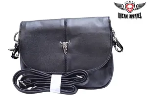 PVC Bag with Steer Skull