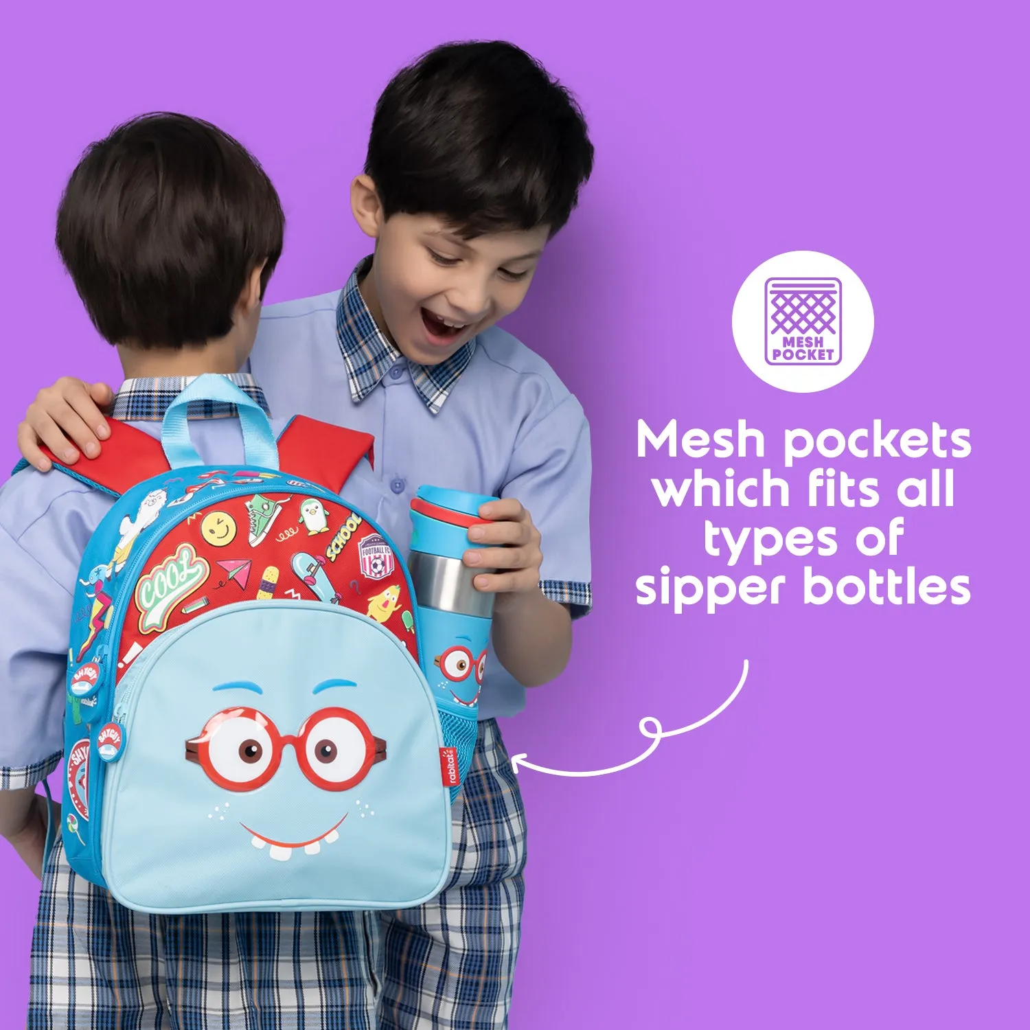 Rabitat Smash School Bag - Mad Eye