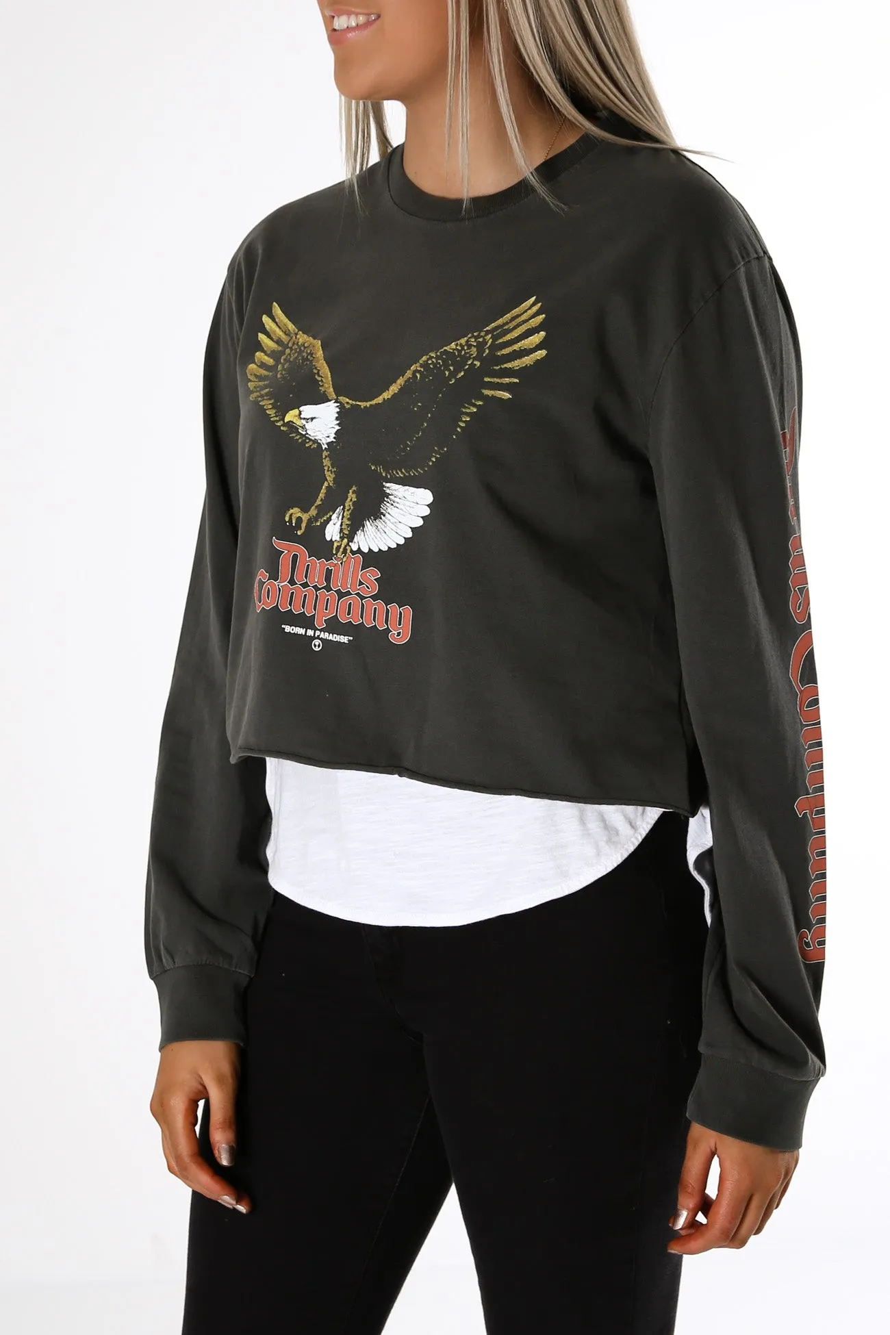 Rapture Merch Fit LS Tee Merch Black