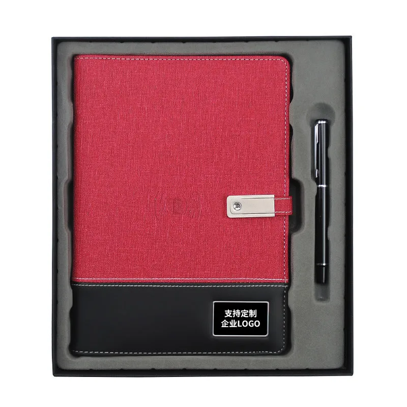 Rechargeable notebook gift box
