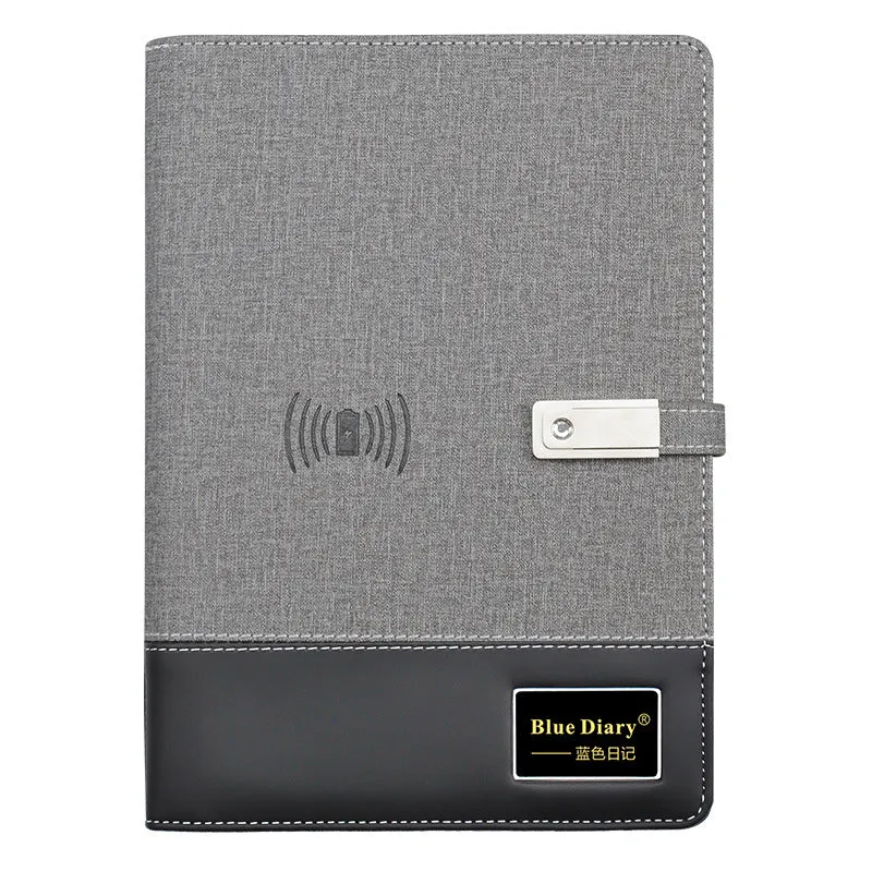 Rechargeable notebook gift box