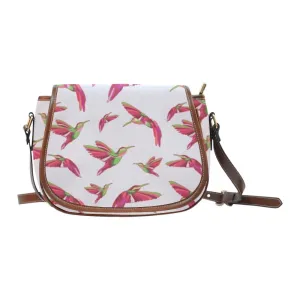 Red Swift Colourful Saddle Bag/Large