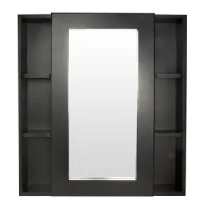 Regal Bathroom Cabinet - Mahogany