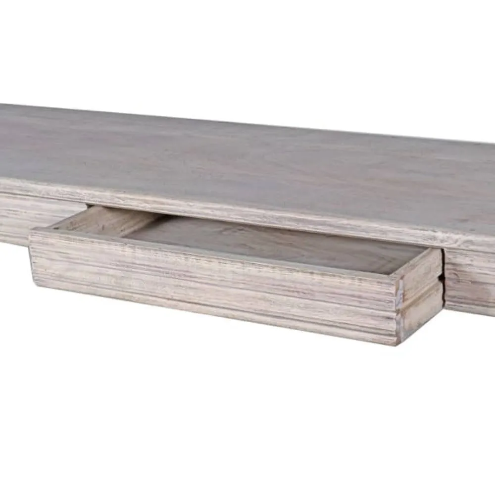 Regal Bulbous Leg Console Table