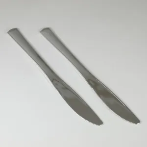 Regal Metalized Silver Knife 20ct