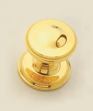 Regency Centre Door Knob (Gold Plated)