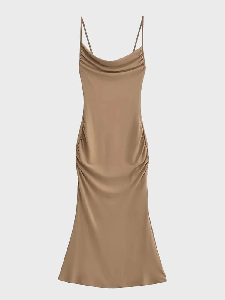 Royal Swing Midi Dress