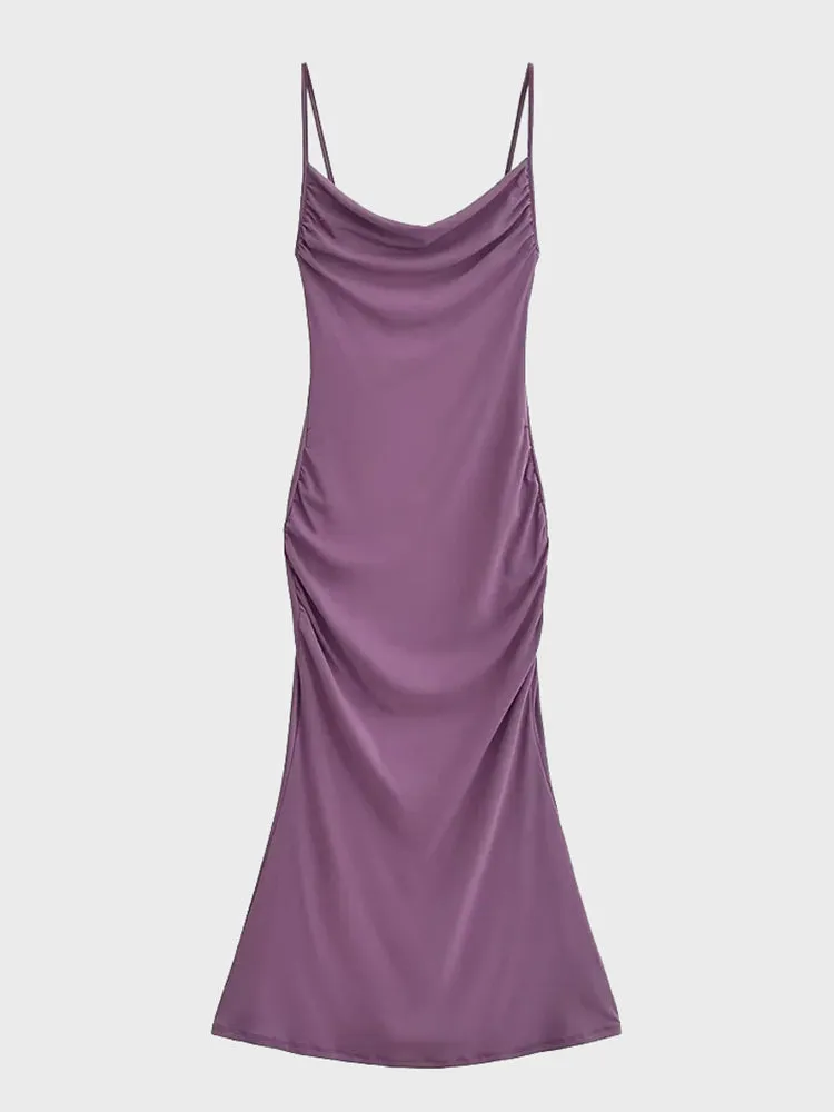 Royal Swing Midi Dress