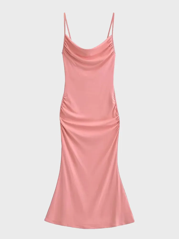 Royal Swing Midi Dress
