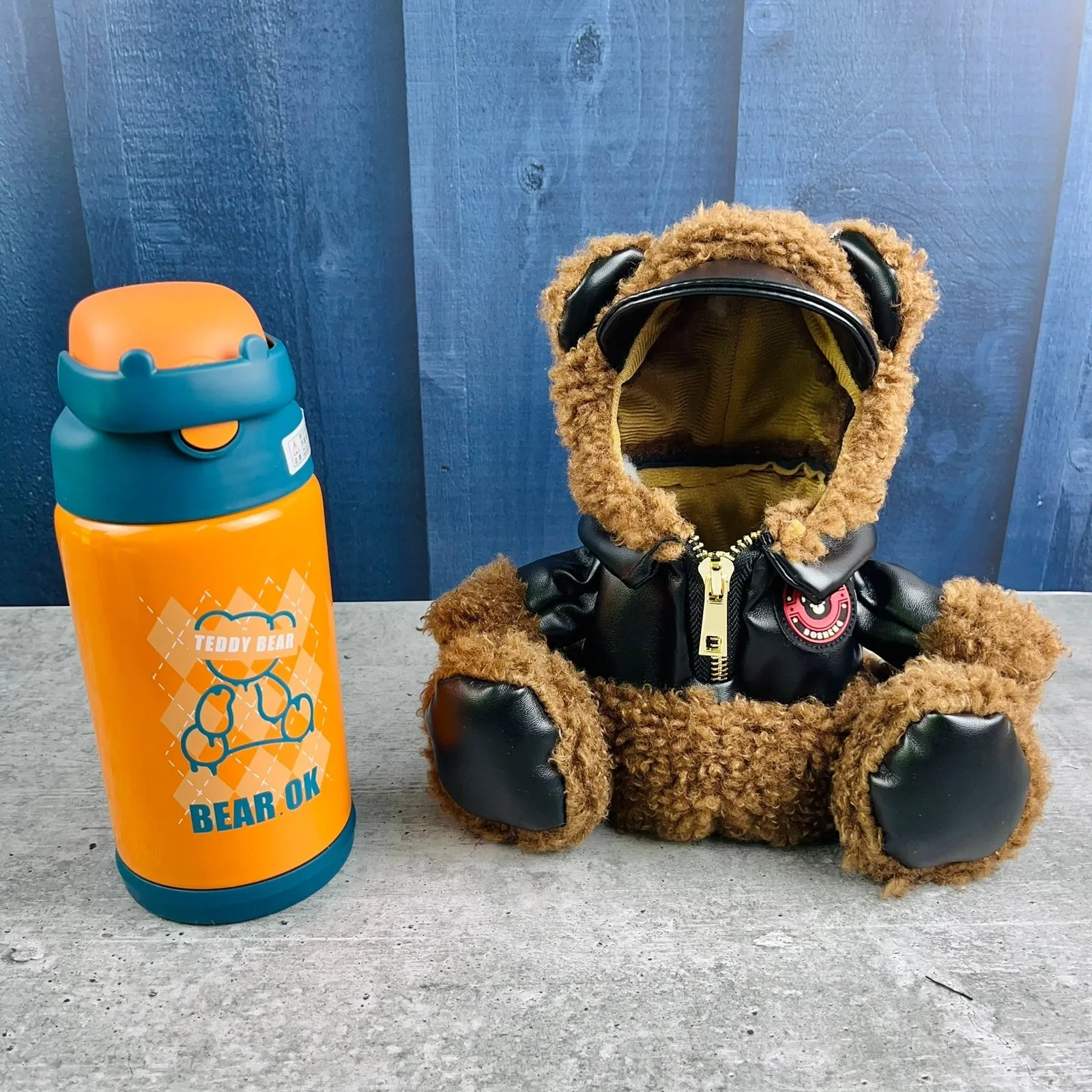 Russian Bear Insulated Bottle - Hot and Cold - 500ml (Without Strap)