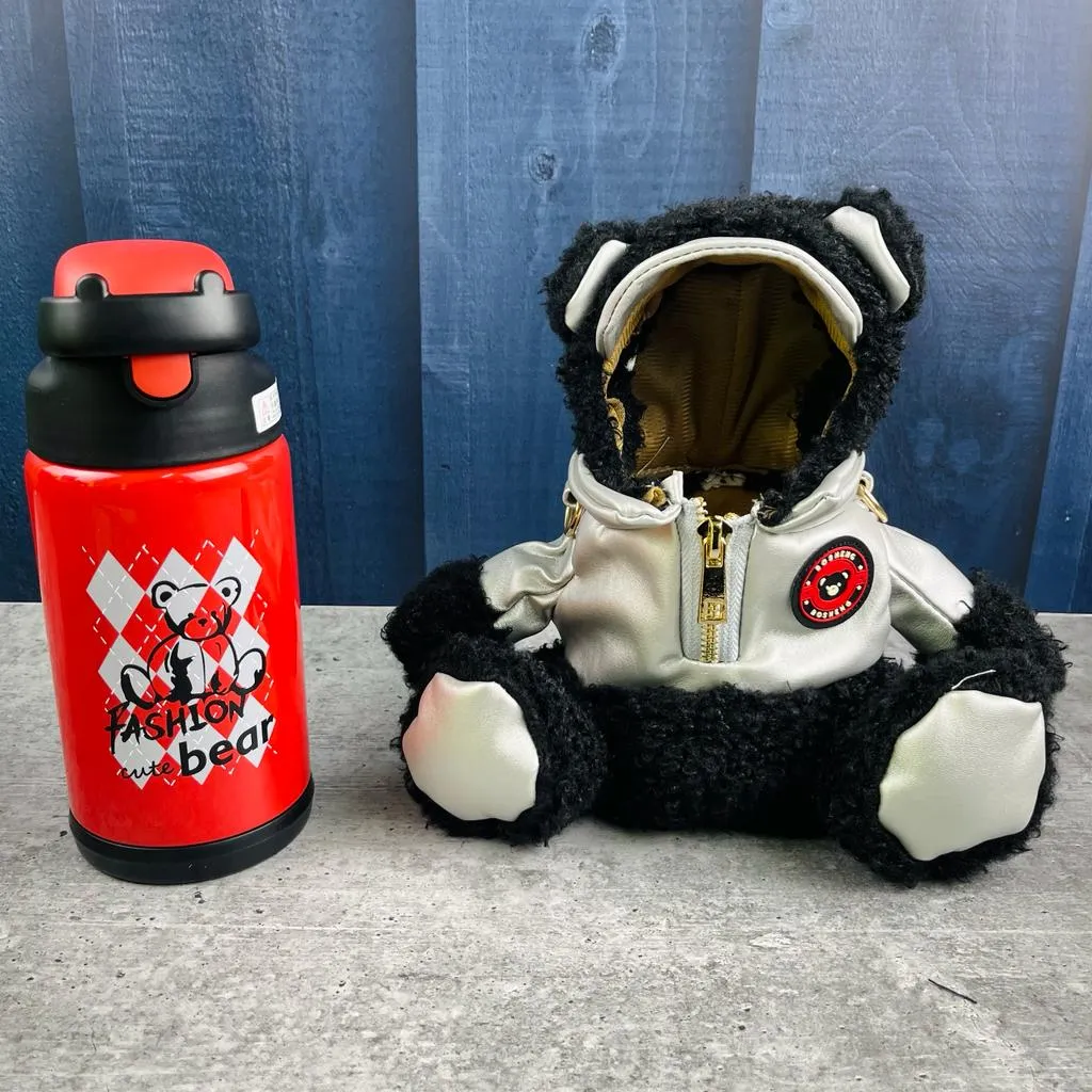 Russian Bear Insulated Bottle - Hot and Cold - 500ml (Without Strap)