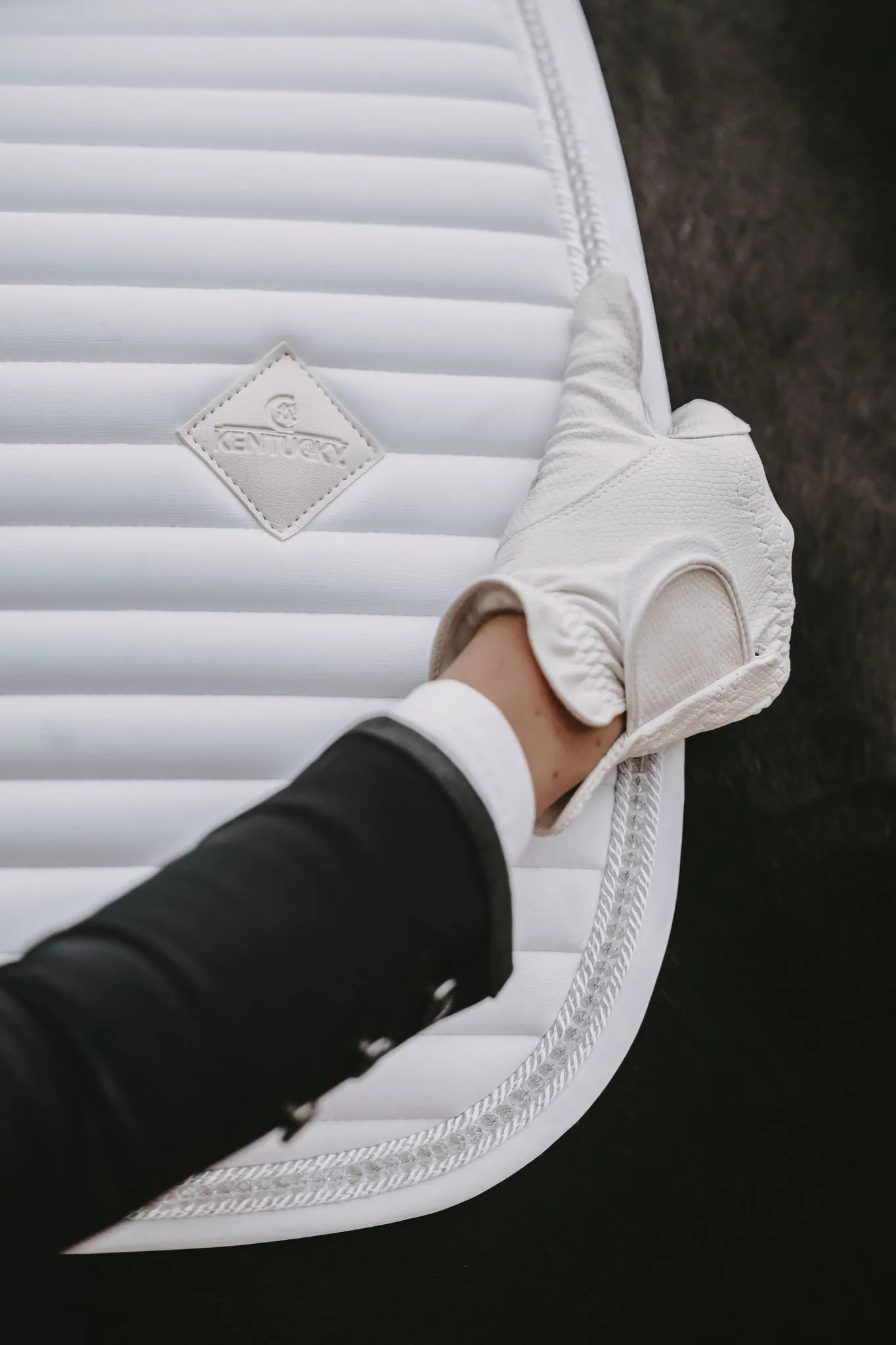 Saddle Pad Pearls Dressage