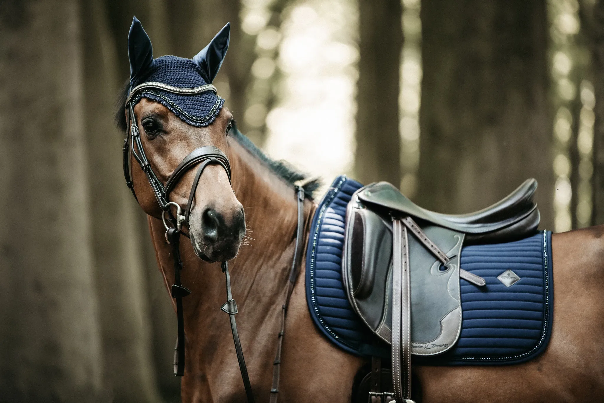 Saddle Pad Pearls Dressage