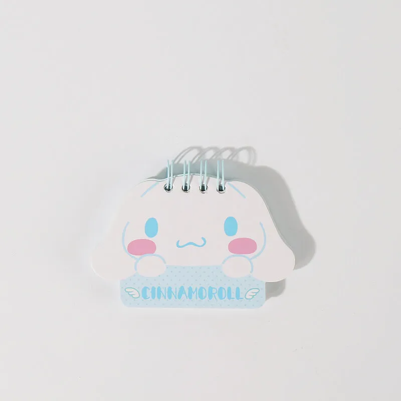 Sanrio Character Die-cut 4-Ring Binder Memo Pads
