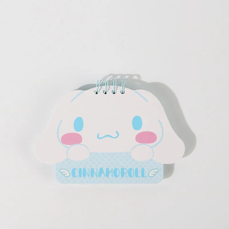 Sanrio Character Die-cut 4-Ring Binder Memo Pads