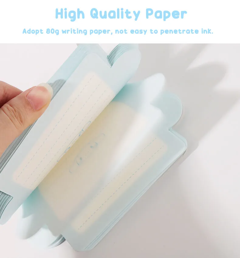 Sanrio Character Die-cut 4-Ring Binder Memo Pads