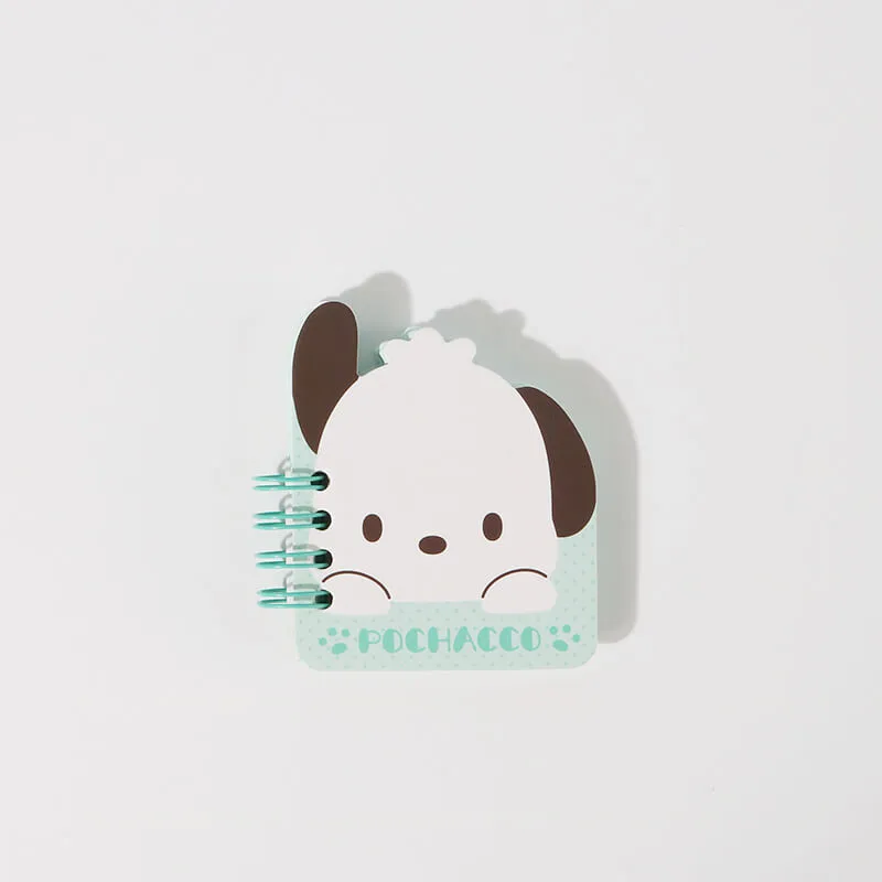 Sanrio Character Die-cut 4-Ring Binder Memo Pads