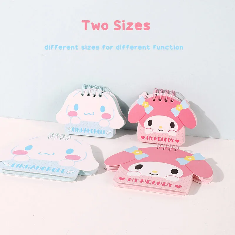 Sanrio Character Die-cut 4-Ring Binder Memo Pads
