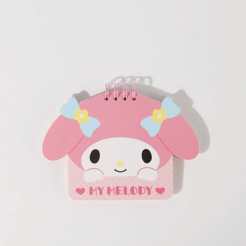 Sanrio Character Die-cut 4-Ring Binder Memo Pads