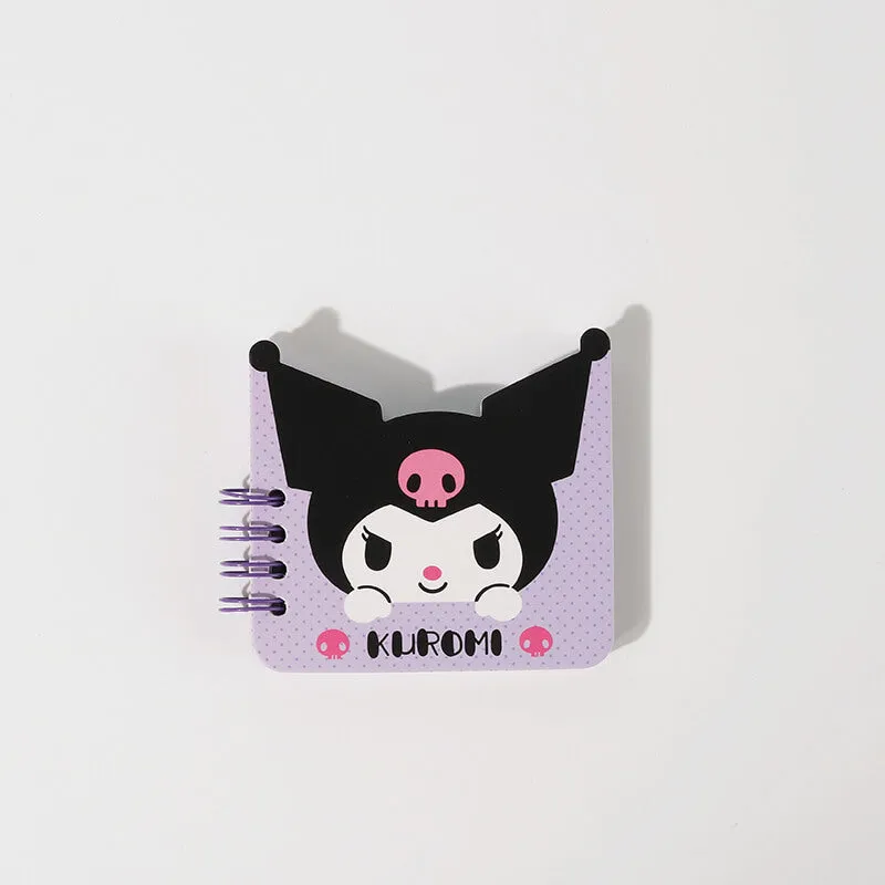 Sanrio Character Die-cut 4-Ring Binder Memo Pads
