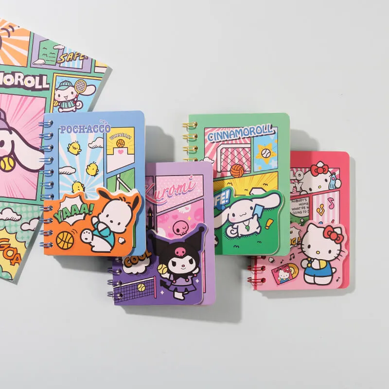 Sanrio Comic Series Spriral Notebook A6