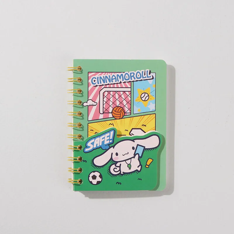 Sanrio Comic Series Spriral Notebook A6